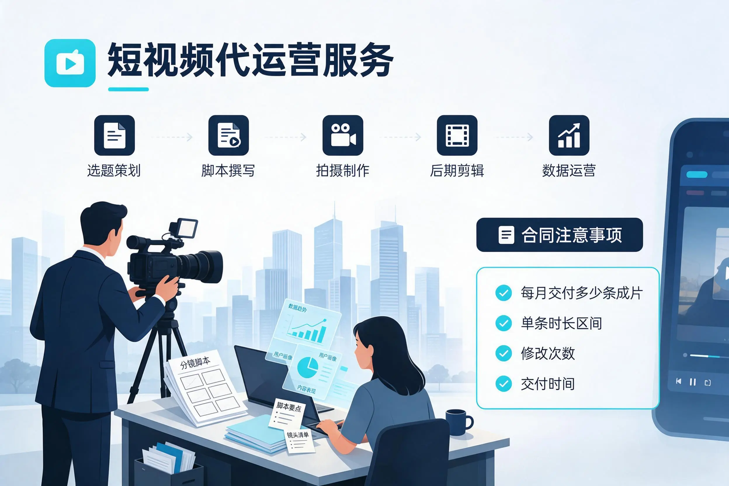 短视频代运营包含哪些服务？乐山企业常见问题科普