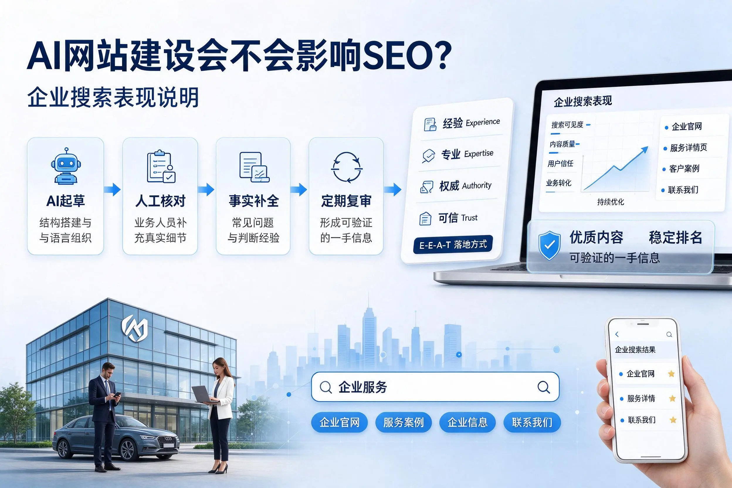 AI网站建设会不会影响SEO?乐山企业搜索表现说明