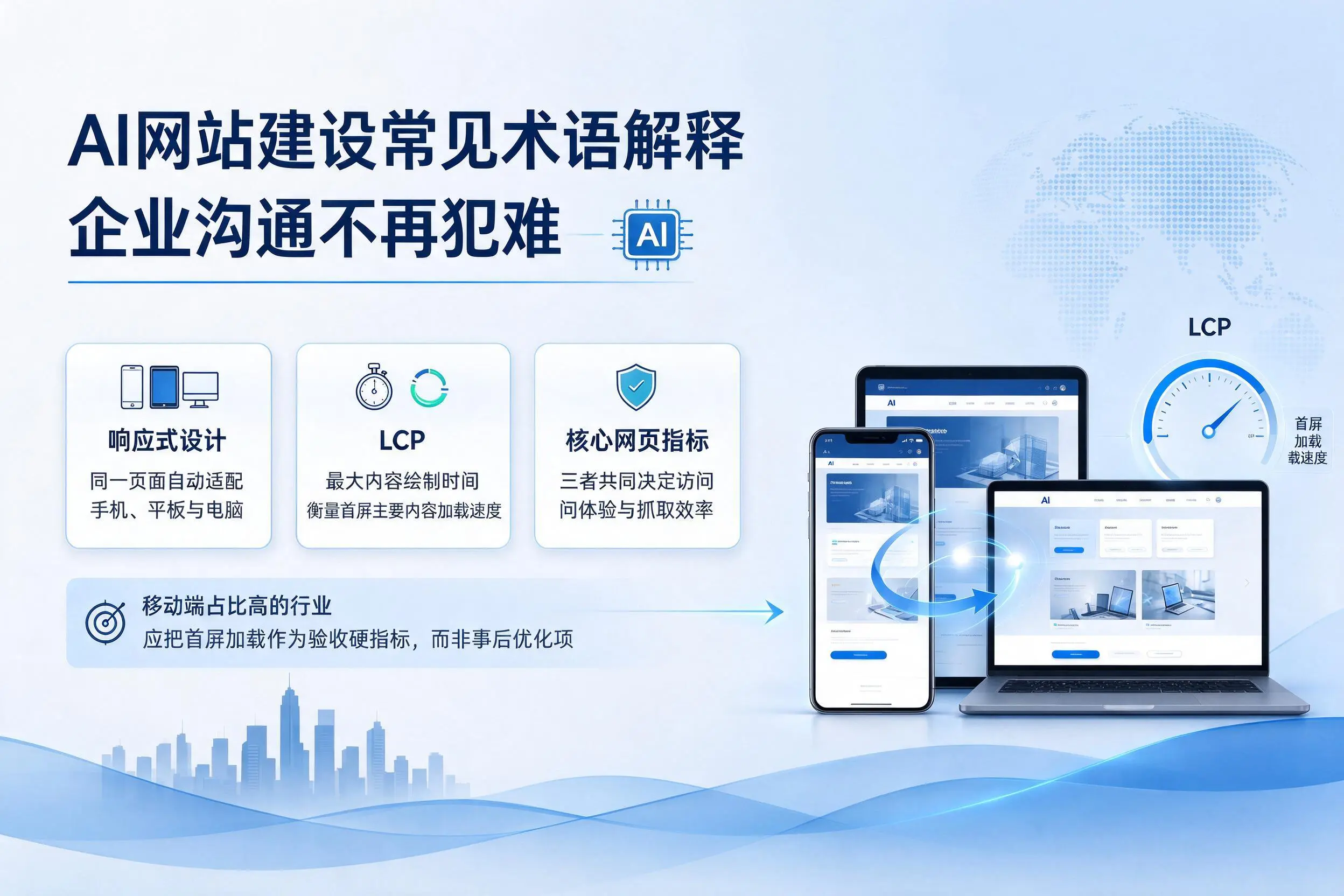AI网站建设常见术语解释，乐山企业沟通不再犯难