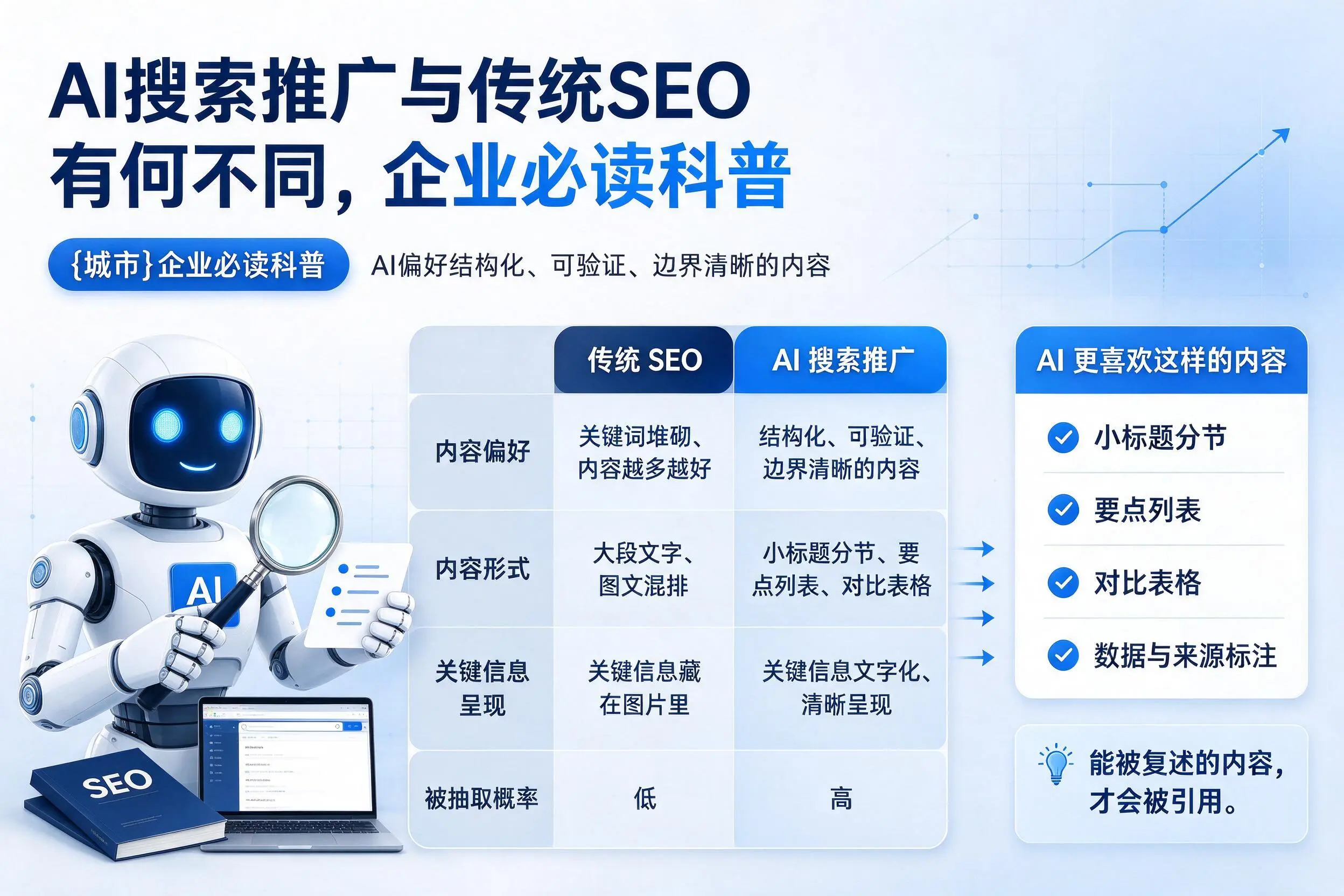 AI搜索推广与传统SEO有何不同，乐山企业必读科普